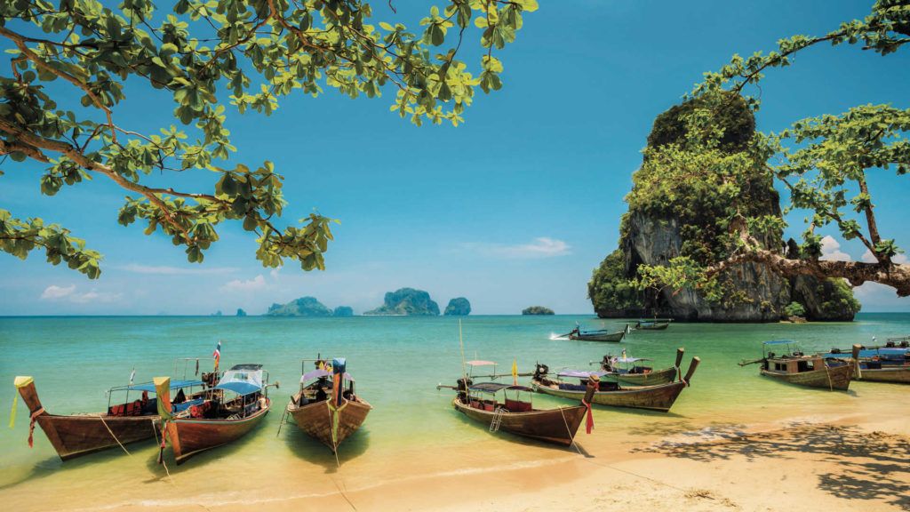 Stranden van Thailand